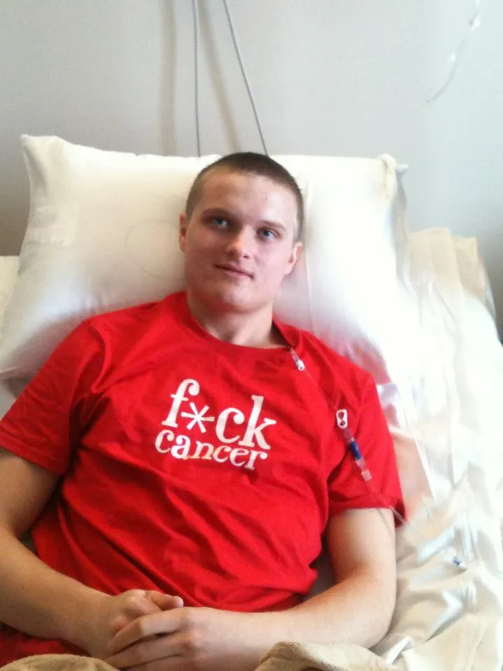 A defiant message against cancer